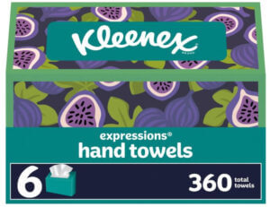 Clean Convenient: Save 15% on Kleenex Expressions Disposable Paper Clean Convenient: Save 15% on Kleenex Expressions Disposable Paper