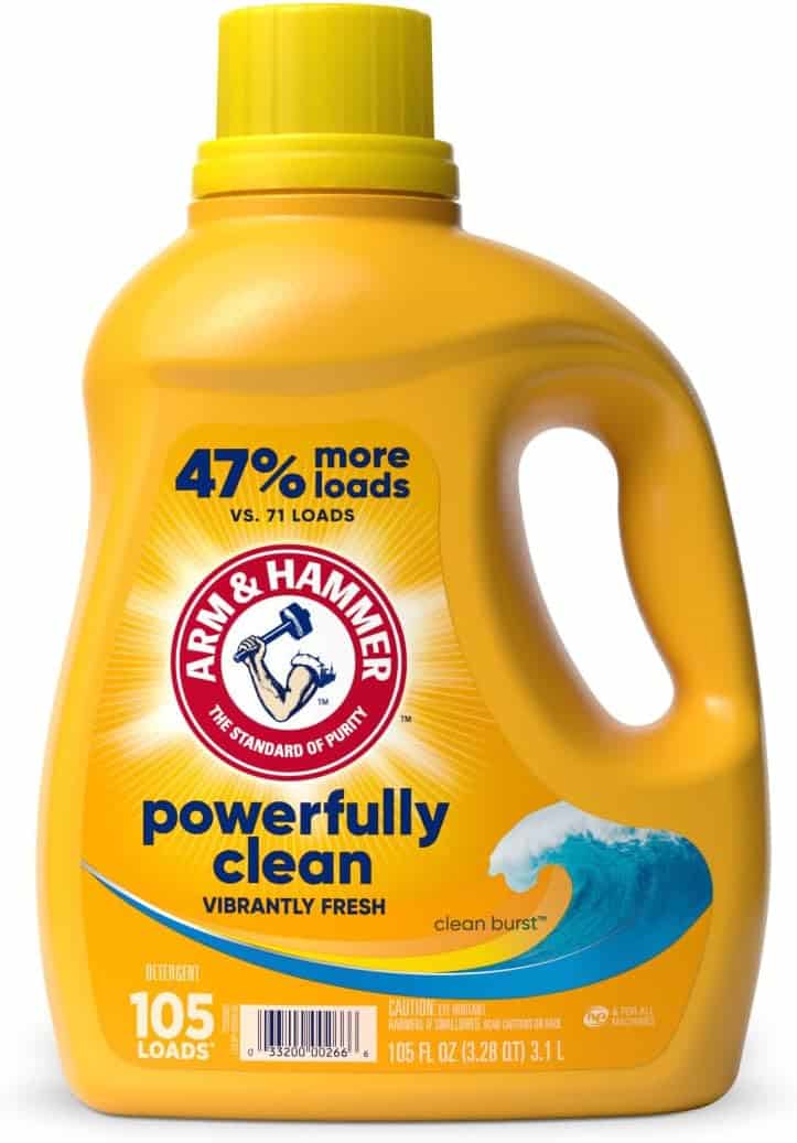 Arm & Hammer Clean Burst Liquid Laundry Detergent, Save 5. New